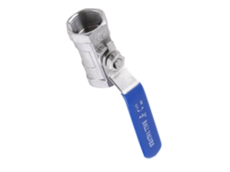 Válvula De Esfera Feminina Em Aço Inoxidável 304 Da Laxiscreed Com Corte E Compatível Com 3/4" Bsp