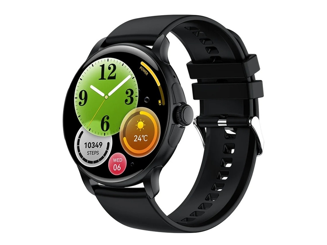 Smartwatch Com Chamadas Bluetooth Controle De Voz Mostradores De Relógio Personalizáveis Atualizações Meteorológicas Reprodução De Músic Yizhood