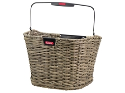Estrutura de cestos de vime de bicicleta frontal sem adaptador KLICKFIX 34 x 25 x 27 cm