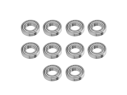 10 Peças De Rolamento Miniatura De Aço Inoxidável S6901zz De Alta Velocidade 12x24x6mm Peças Mecânicas