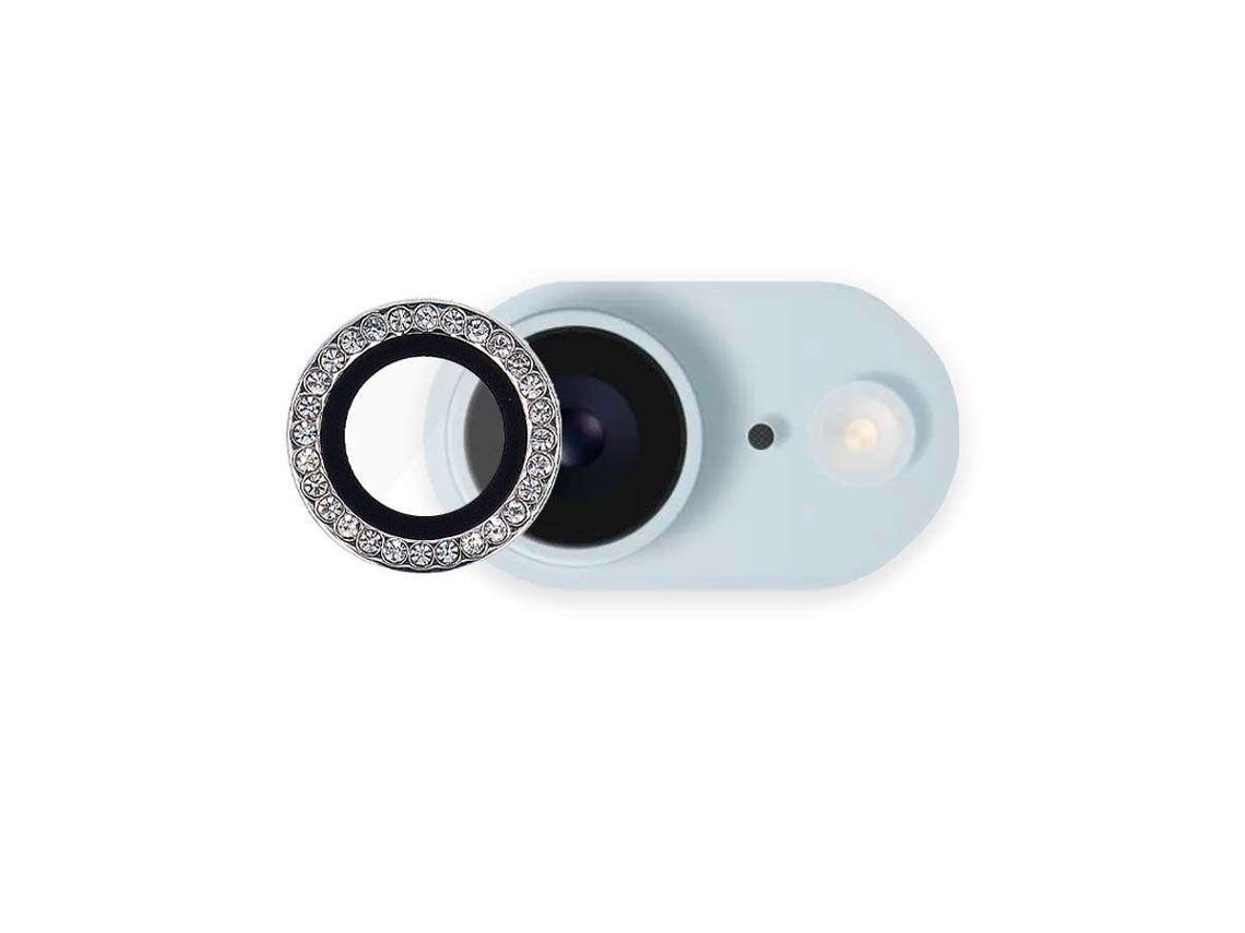 Protetor de Lente Brilho Plata para Iphone 17e LA CASA DE LAS CARCASAS