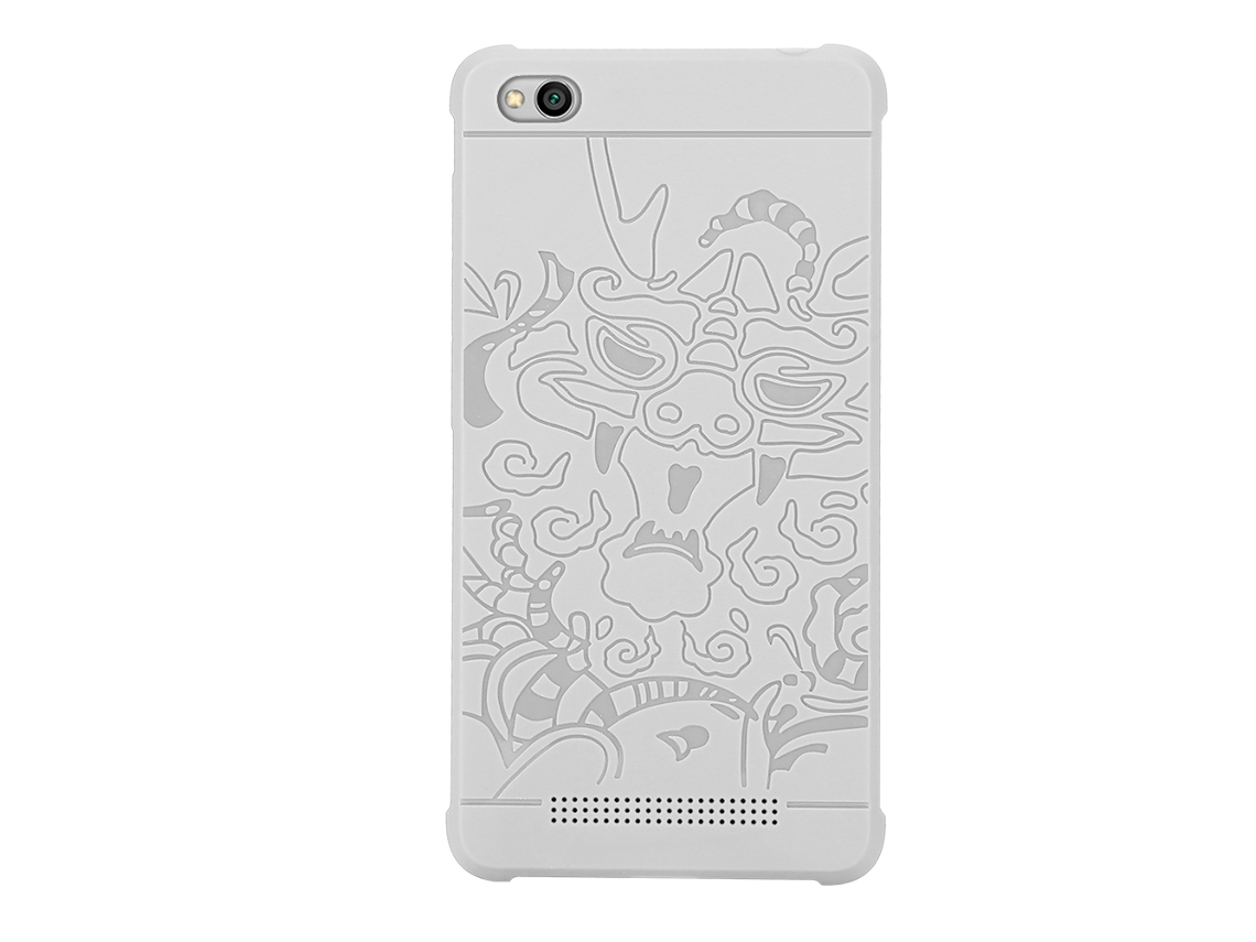 Capa LAXISCREED Redmi 5a Dragão Cinza 5 Polegadas
