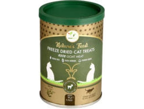 Snack para Gatos  Freeze (50 g - Seca - Todas as Idades - Sabor: Cabra)