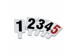 Conjunto de 5 placas de falha TU