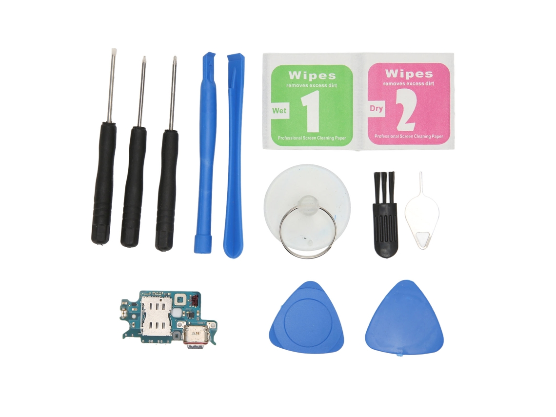 Conector de base de carga USB para Samsung S22 5G (versión de repuesto profesional para EE. UU.) | S/MARCA
