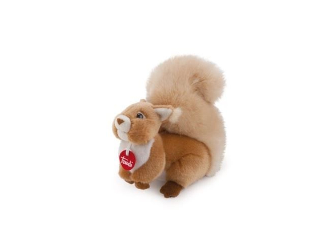 Peluche Trudi - Esquilo Gengibre - 33 cm - Acabamento de qualidade