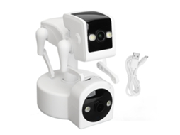 1080p Robot Dog Indoor Security Camera Ai Detection 5g Wifi Smart Camera 360 Degree Rotating Security Cameras LAXISCREED