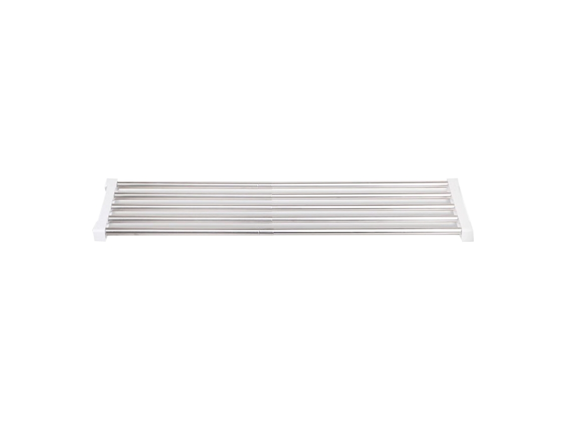 Rack de armazenamento ajustável para armário, aço inox | S/MARCA