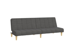 Sofa Bed, Sofa Beds Vidaxl Cinzeto Tecido (n/a)