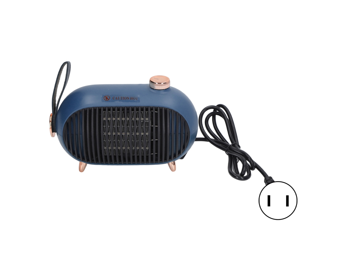 Laxiscreed Aquecedor Eléctrico Silencioso De Ar Quente Para Escritório E Quarto Compacto