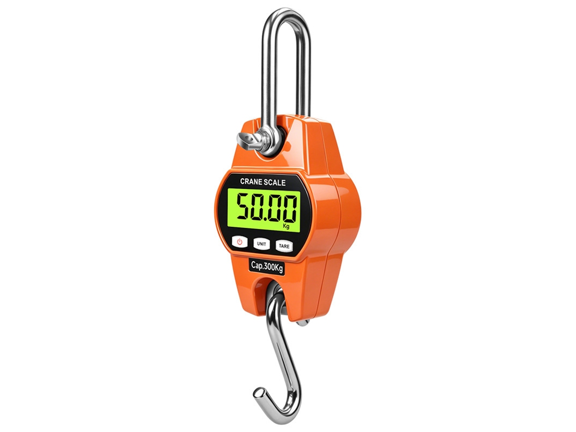 Balança Suspensa Portátil De 500 Kg, Com Caixa Em Plástico Abs, Ideal Para Ginásio, Caça E Viagens. Laranja Hexinyigjly
