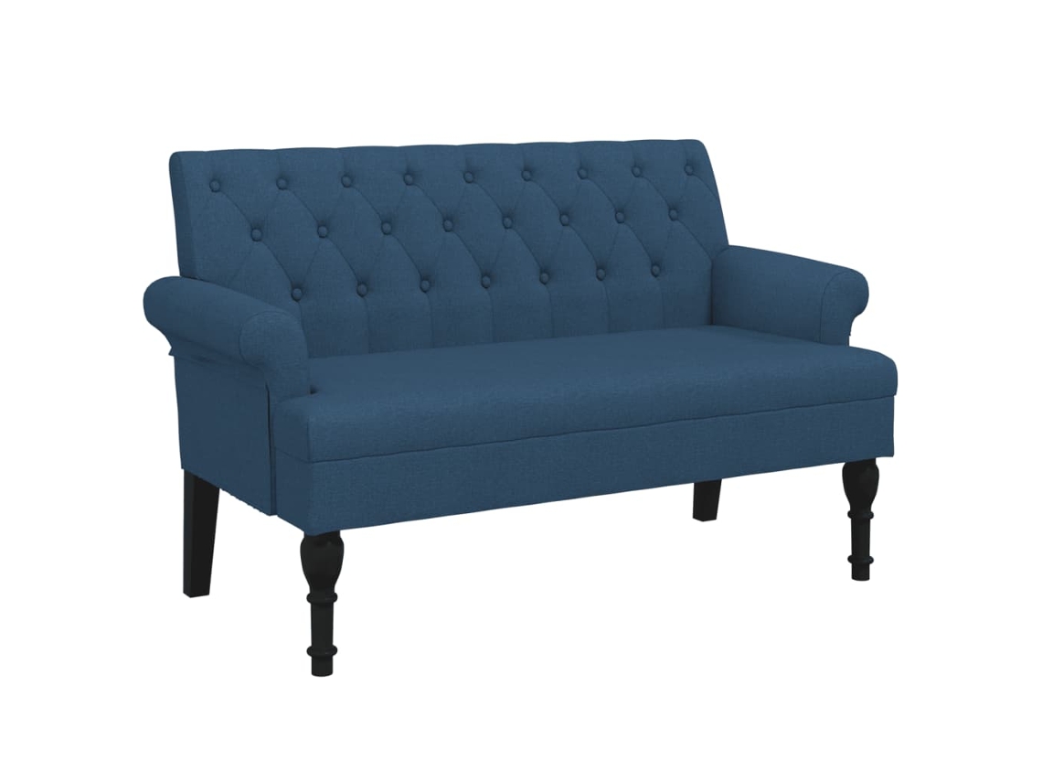 Bench, Benches Vidaxl Azul Tecido (n/a)