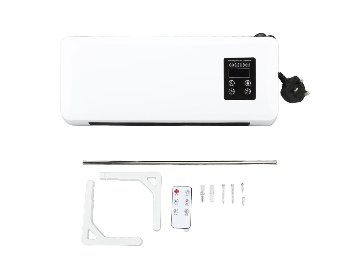 Aquecedor De Parede Laxiscreed 1500w Com Aquecimento Instantâneo E Secagem Rápida De Toalhas
