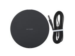 Carregador Sem Fio Qi de 10W, com luz LED, ultra fino, EOOCOO
