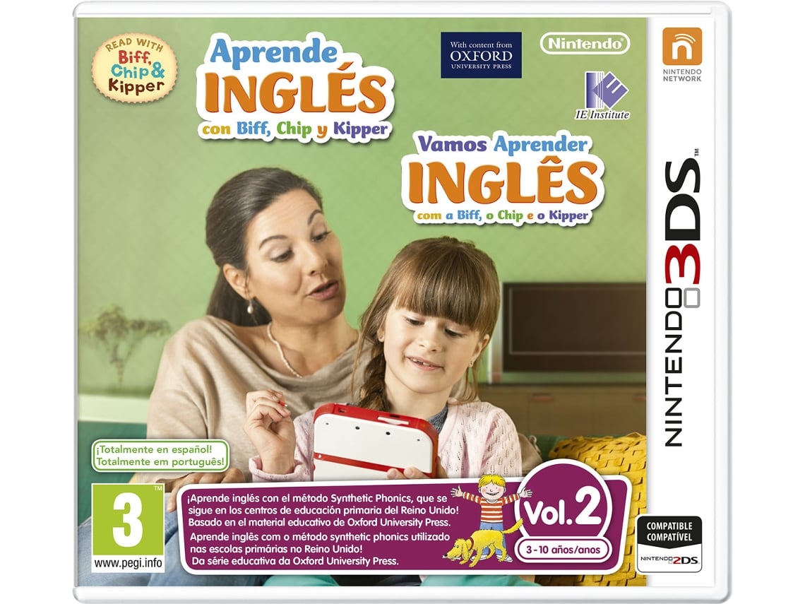 Jogo Nintendo 3DS Aprende Inglês Vol.2