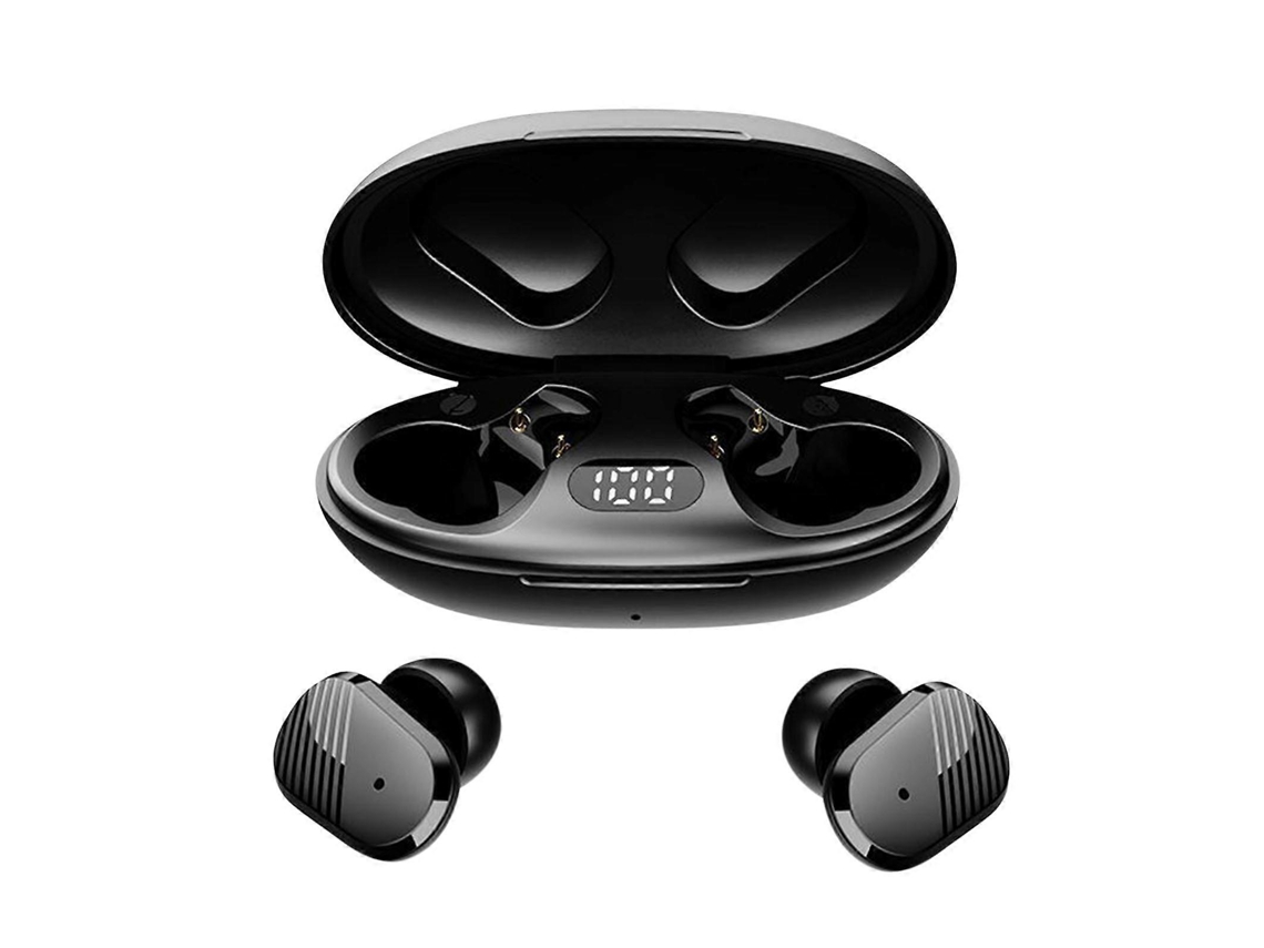 Fones De Ouvido Sem Fio Bluetooth 5.0 Com Display Digital Led, Fones De Ouvido Esportivos Intra Auriculares Ly Ebike
