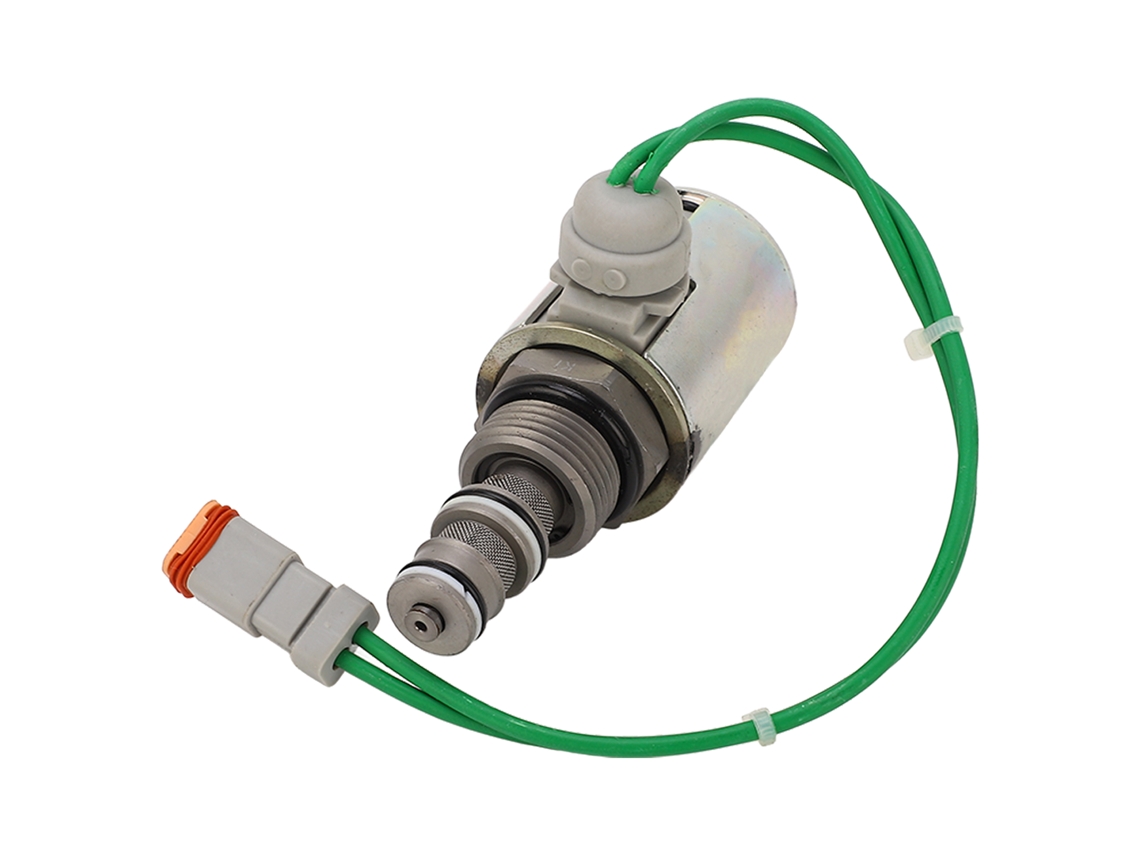 Válvula Solenoide 24v Laxiscreed Para Retroescavadoras Em Aço Liga Compatível Com Cat 824g