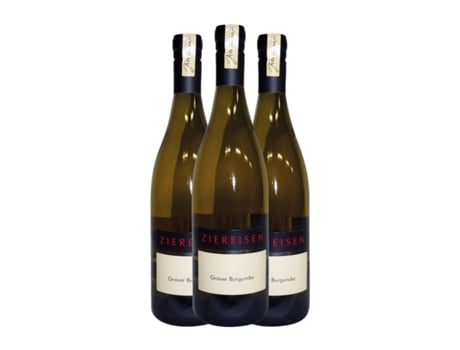 Vinho branco ZIEREISEN Pinot Cinza Seco Baden (0.75 L - 3 Unidades)
