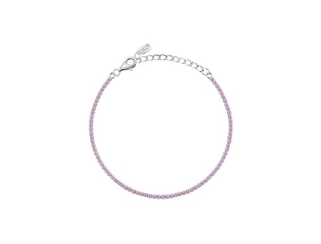 Bracelete Em Prata 925/1000 E Zircônia Lps05awv32 La Petite Story