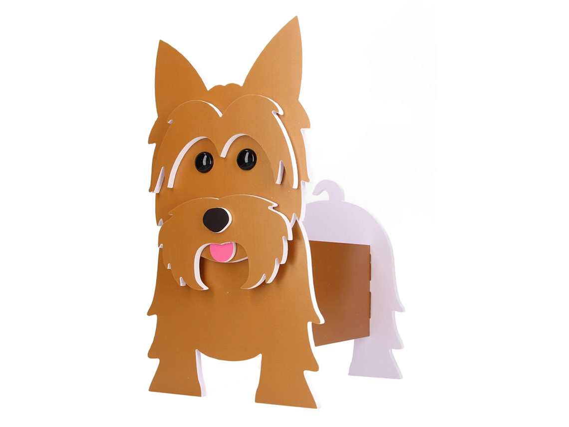 Vaso de Flores Primerox em Forma de Cachorro para Decoração