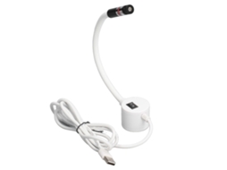 2026 luz para Máquina de Coser Adsorbível com Pescoço de Cisne Giratório 360°, Luz Verde Usb Portátil para Posicionamento e Patchwork
