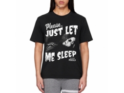 Rockinstone Horror Movies Just Let Me Sleep Black Adult T-shirt Size:xl