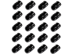 Conjunto De 20 Protetores Pés Mesa Em Formato U, Feitos De Borracha Resistente, Ideais Para Proteger Móveis Como