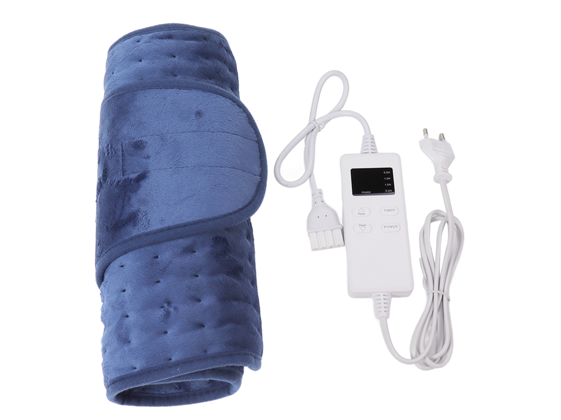 Manta Elétrica de Aquecimento Lombar Micro Peluche Inverno