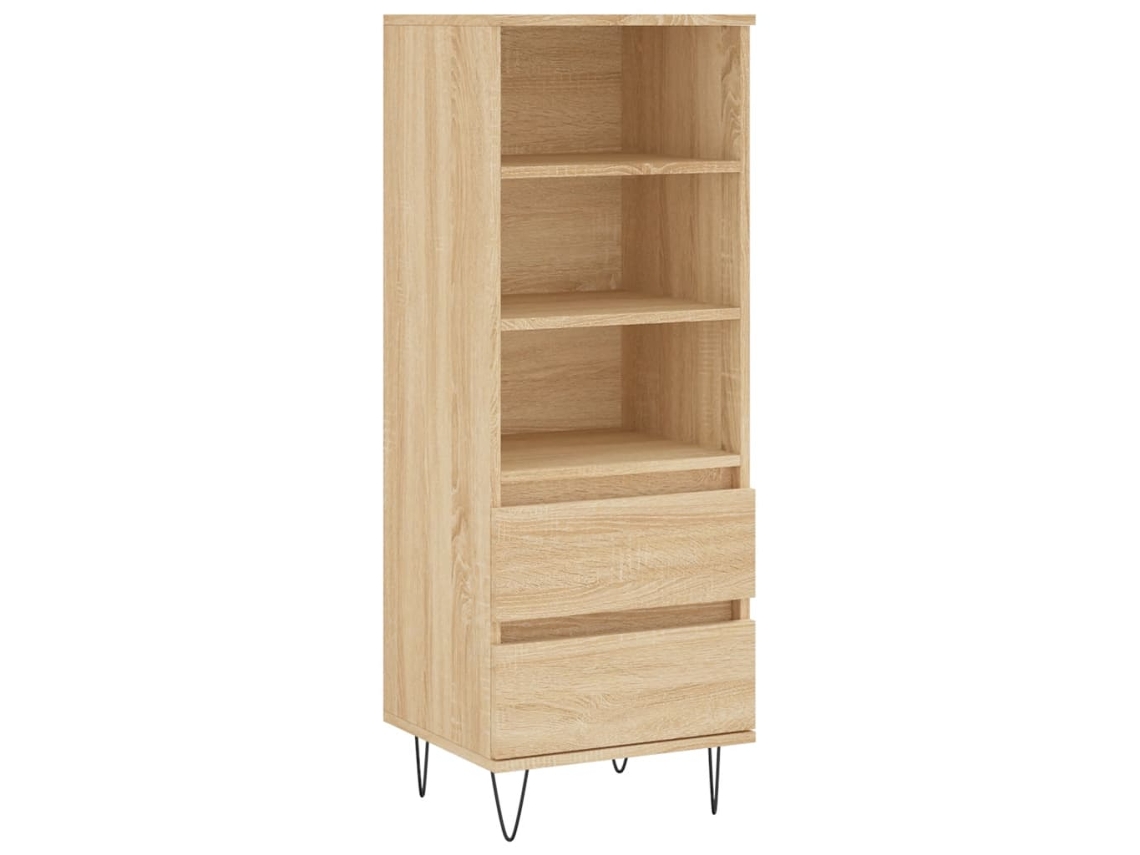 Aparador Alto em Derivados de Madeira Carvalho Sonoma MAISON EXCLUSIVE (40x36x110 cm)