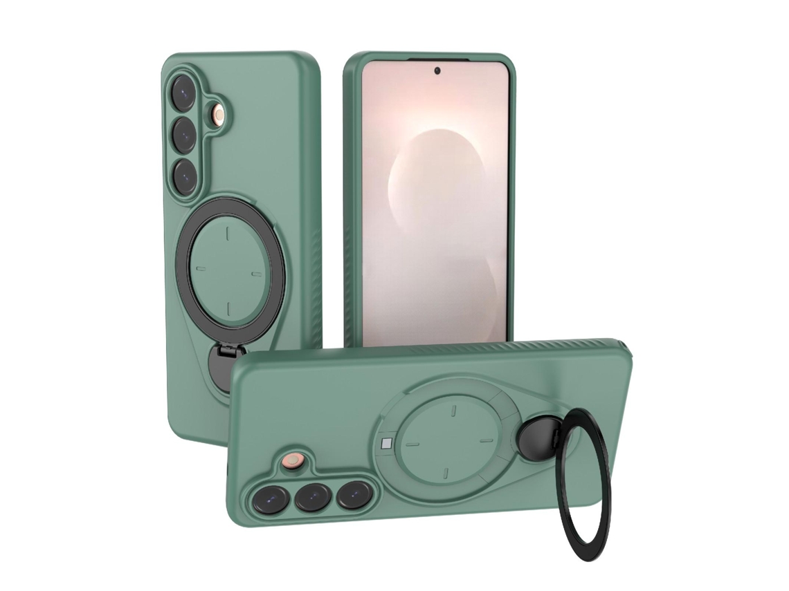Capa Para Samsung Galaxy S26 À Prova De Choque Com Suporte Giratório De 360 ​​graus,verde Gertiz
