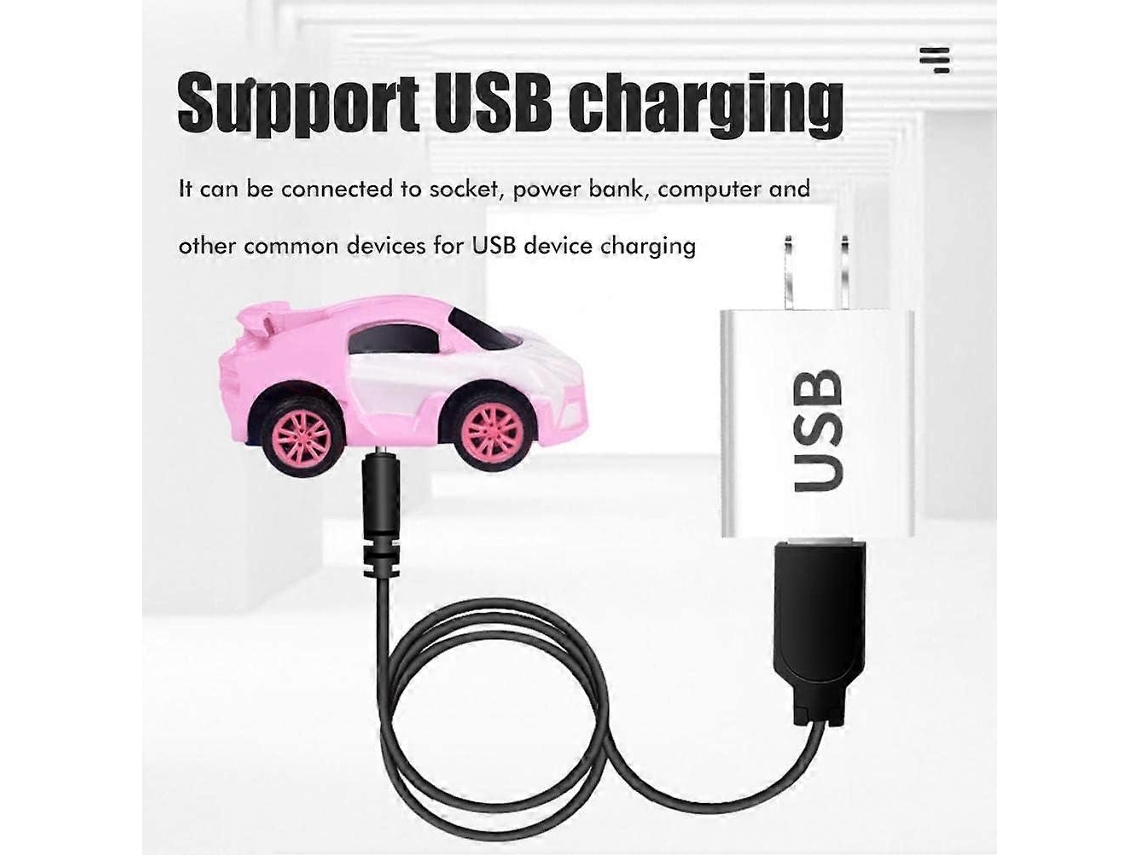 Carro Telecomandado Com Comando De Pulso E Luz Led