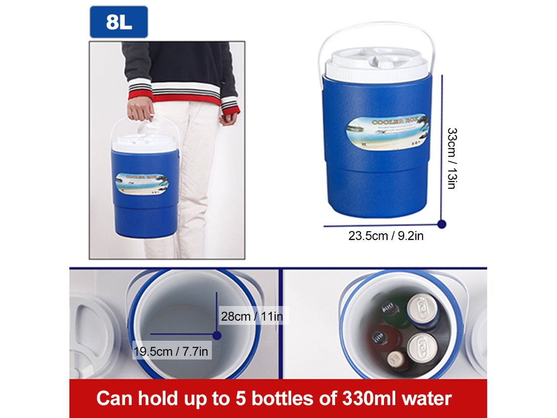 Caixa Isolada para Camping 3l/8l Outdoor