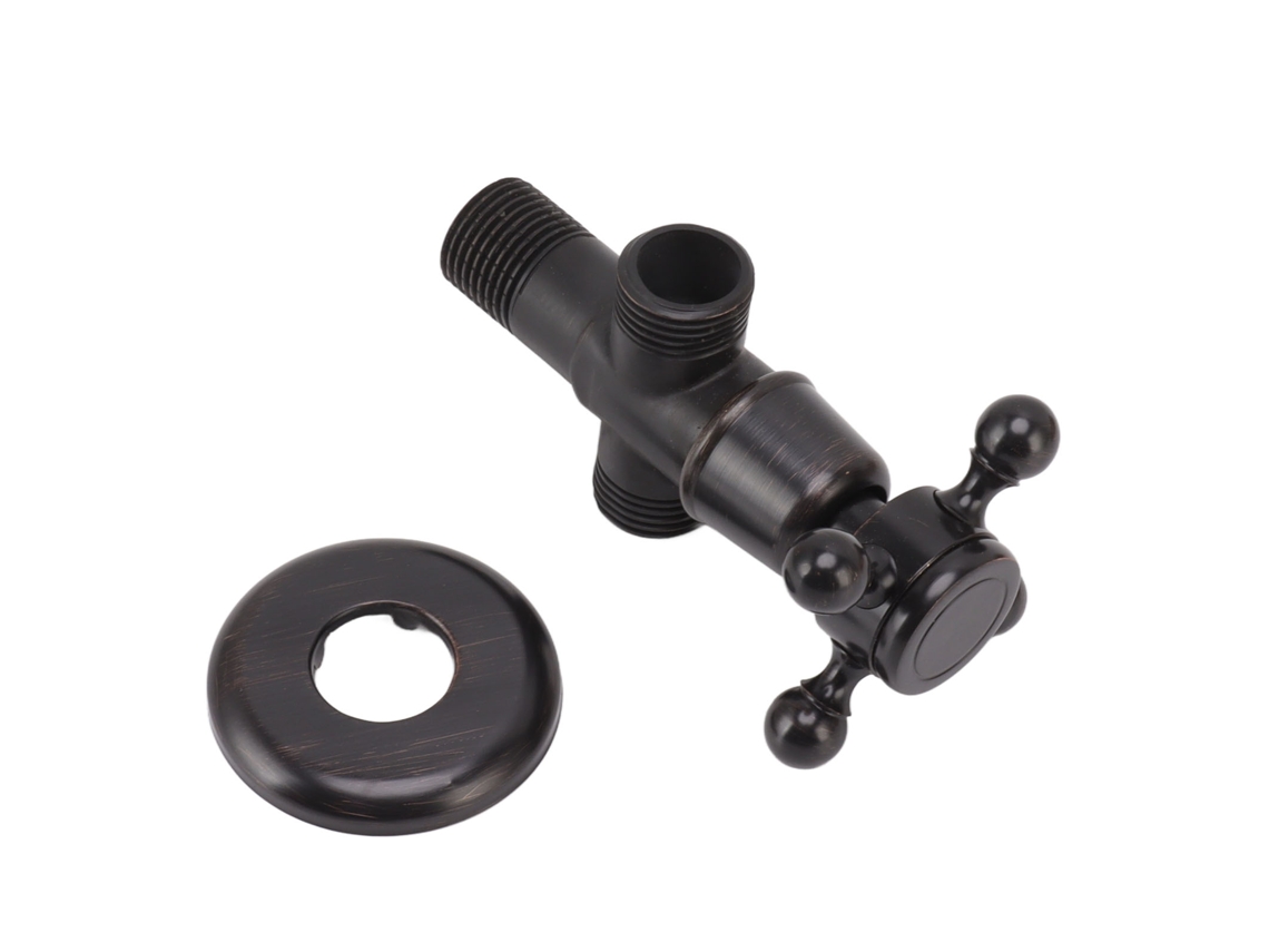Válvula Angular De Cobre Antigo, Espessa, Resistente A Explosões, Para Água Quente E Fria
