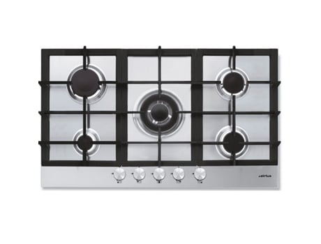Placa de Gás AIRLUX AT955HIX (Gás - 62 cm - Inox)