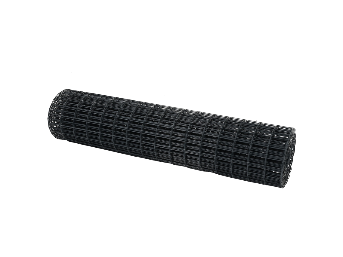 Conjunto 1 Cerca Euro Vidaxl Cinzento Ferro (1,2 X 10 M)