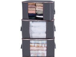 Saco Para Guardar Roupas De Grande Capacidade Com Alça Reforçada