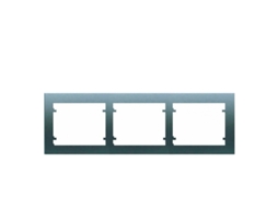 Quadro BJC Iris 3 Elem Aço Horizontal Neptuno 18003 An