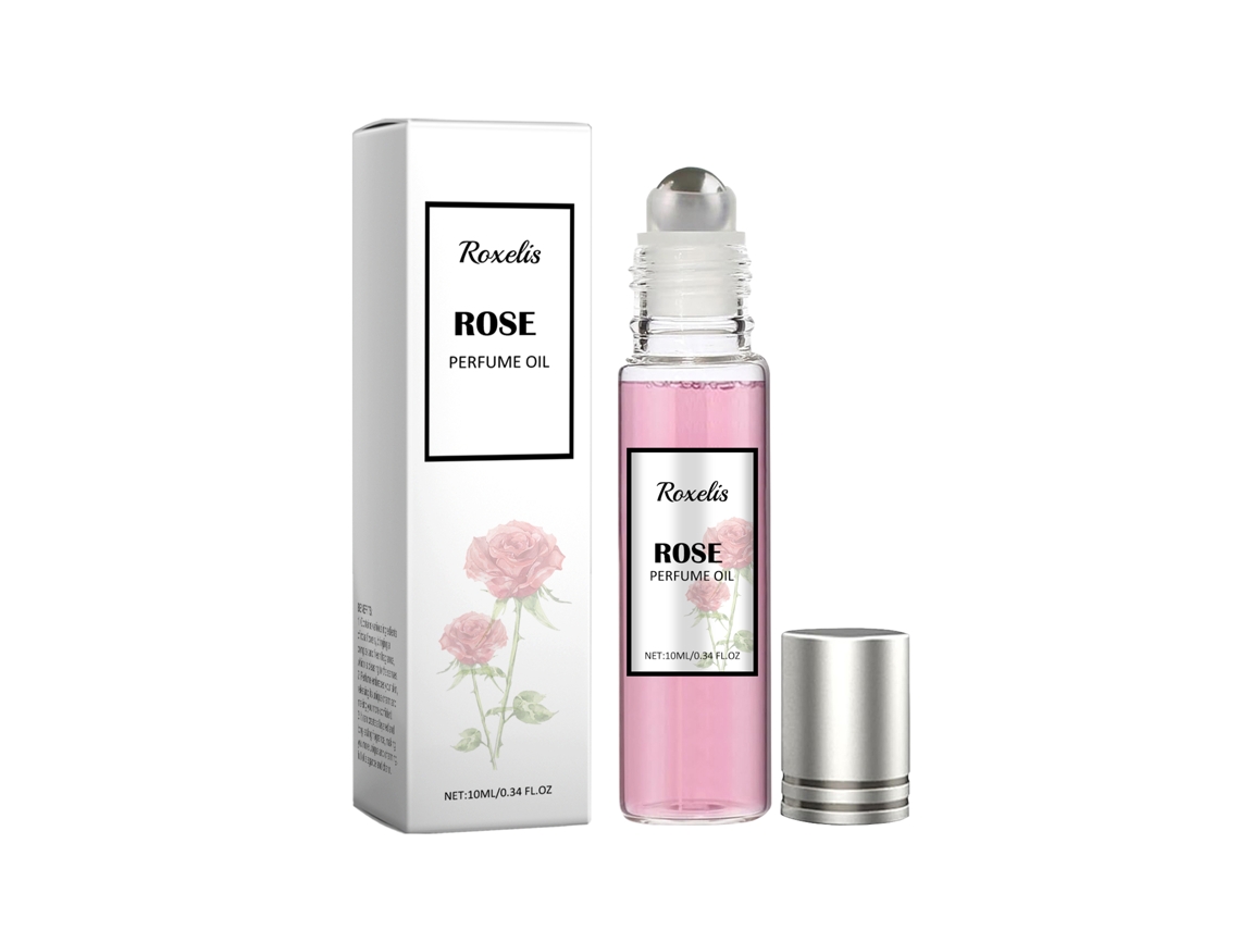 Feromônio Feminino Rosa Natural Roll on Longo Duradouro