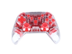 Controle de Jogo Controle de Chave Vermelho Transparente EOOCOO