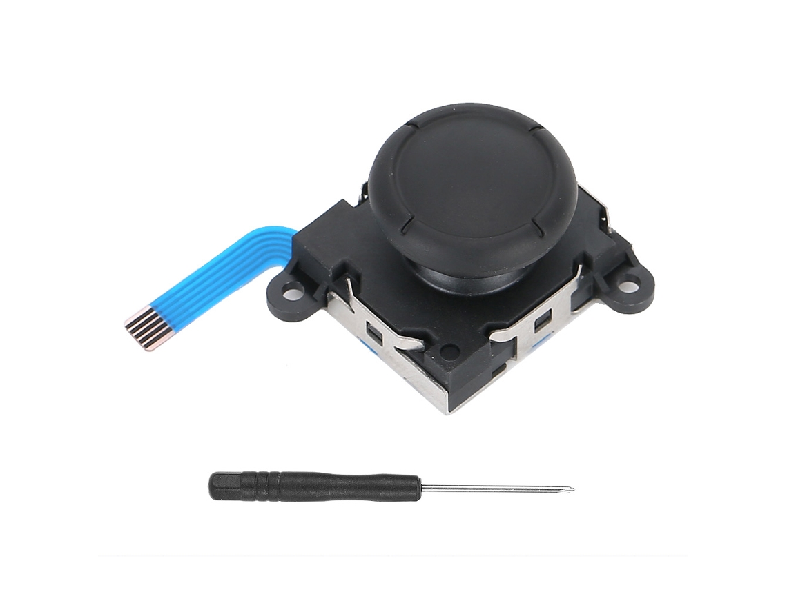 Controle Com Joystick 3d E Chave De Fenda Para Switch