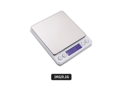 Balança Digital De Alimentos De Aço Inoxidável De Alta Precisão (capacidade:1kg - Precisão:0.1g) Czhhmart
