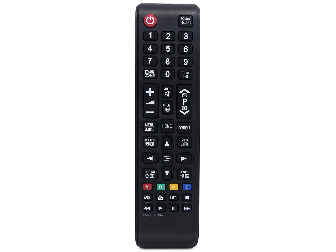 Comando À Distância Para Tv Compatível Com Samsung Aa59-00818a, Sem Configuração