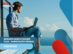 Seguro Dano Roubo Flex (Subscrição Mensal) - De 1200 a 1799,99 euros - Portáteis