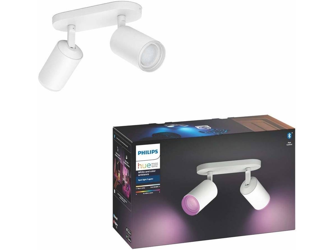 Foco PHILIPS Hue Branco Duplo Fugato