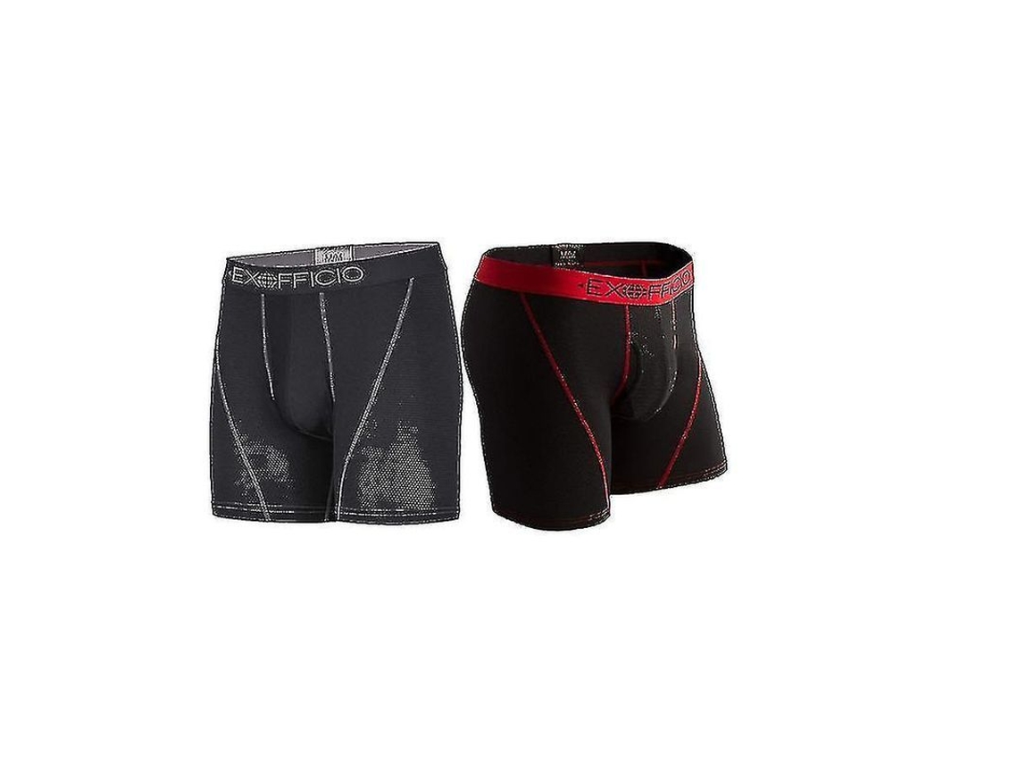 2 Pack Calcinha Masculina Exofficio Mesh 6 Polegadas EUA | S/MARCA