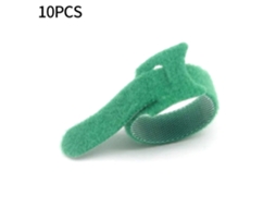 10 Unidades de Fita Adesiva Nylon para Amarrar Plantas AQUAFORGE