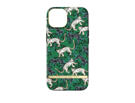 Capa para Iphone Leopardo Verde 13