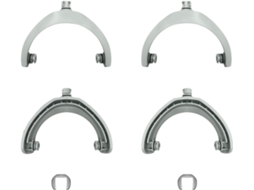 Lurelia Organizador De Mesa Para Headset, Suporte Vertical, Giratório, Couro Pu, 1par