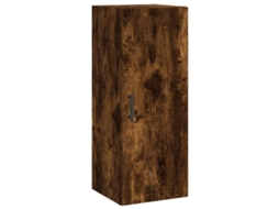 Wall Mounted Cabinet, Wall Mounted Cabinets Vidaxl Marrom Madeira Processada (n/a)