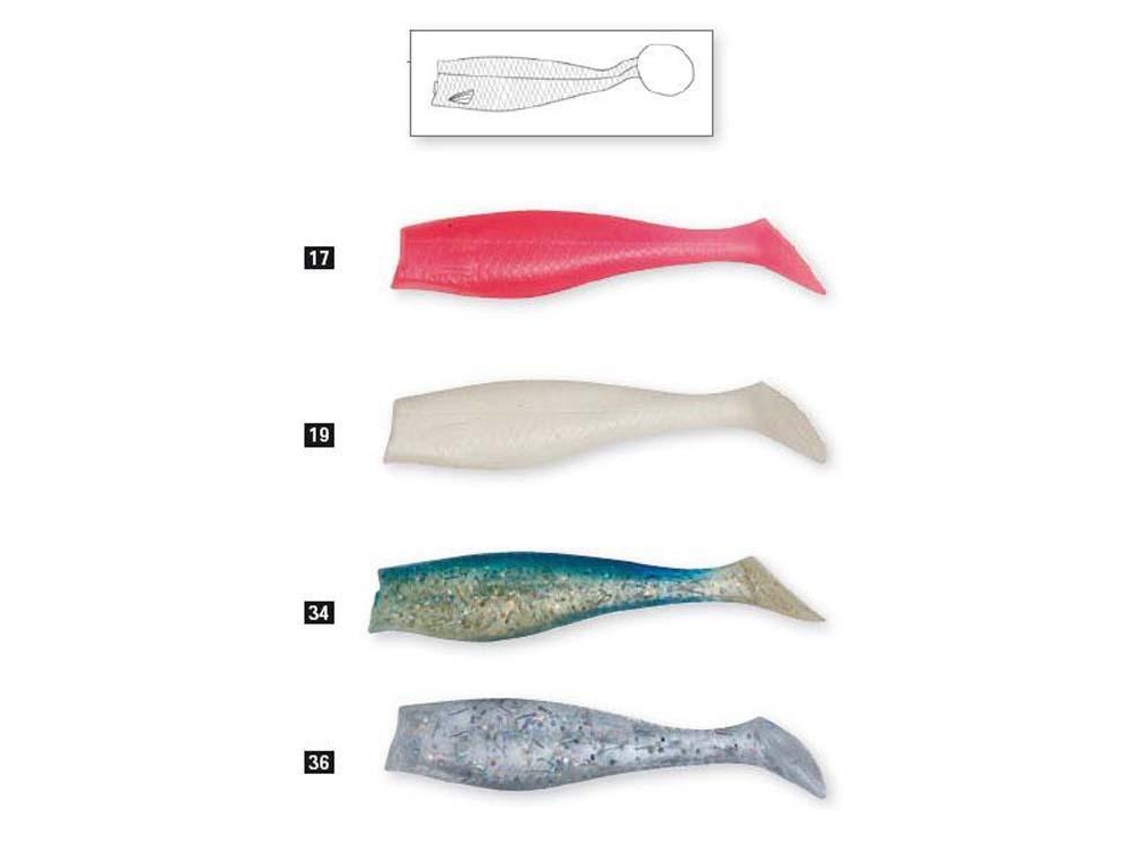 CATCH-IT Minnow Tail 70 Mm 5 Pcs